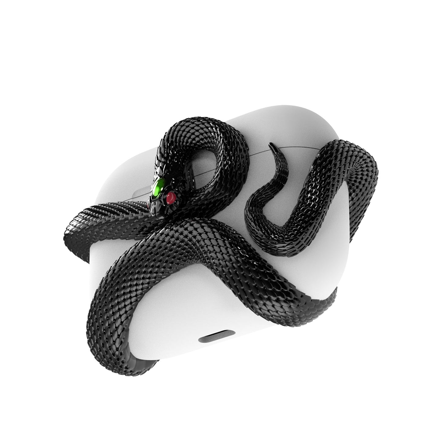 3D SNAKE EARPOD'S CASE